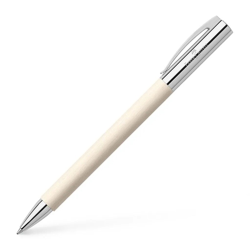 FABER-CASTELL kuličkové pero Ambition Precious Resin White