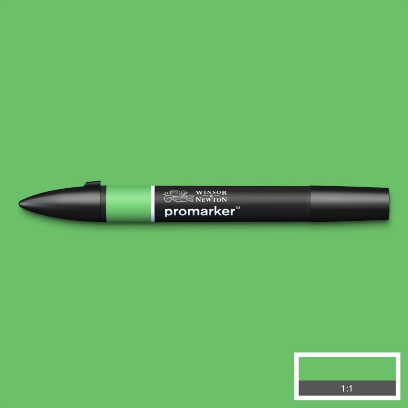 Lihová fixa WINSOR & NEWTON Promarker Fine & Chisel, GRASS (G457)