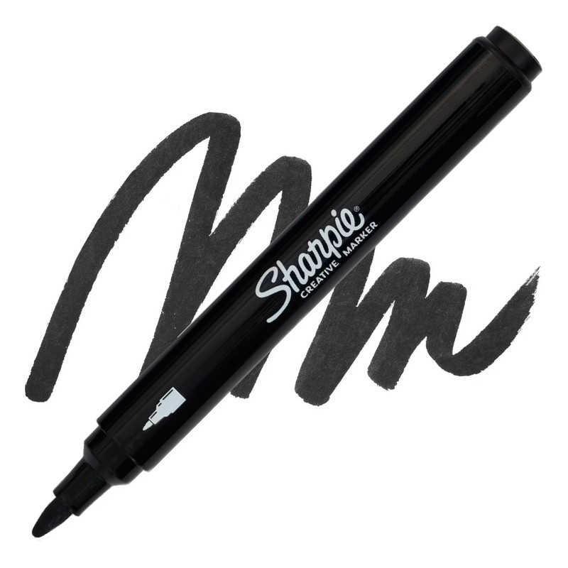 Akrylová fixa SHARPIE 2,5mm, černá