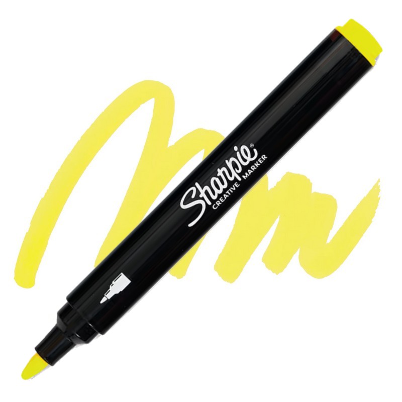 Akrylová fixa SHARPIE 2,5mm, žlutá