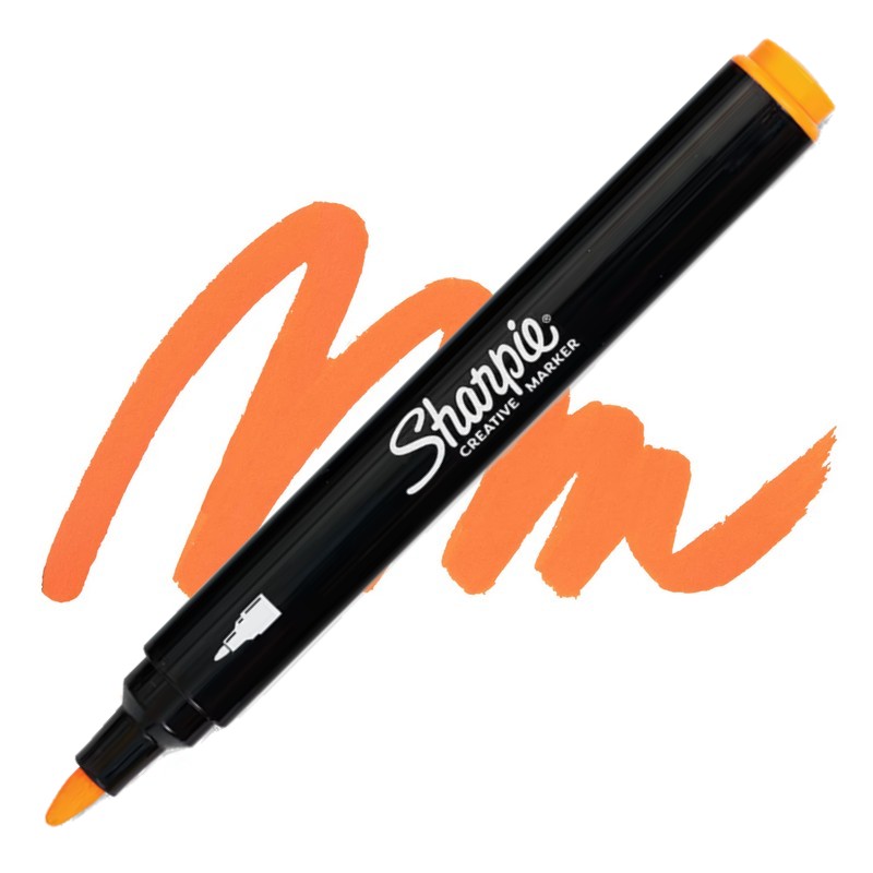 Akrylová fixa SHARPIE 2,5mm, oranžová