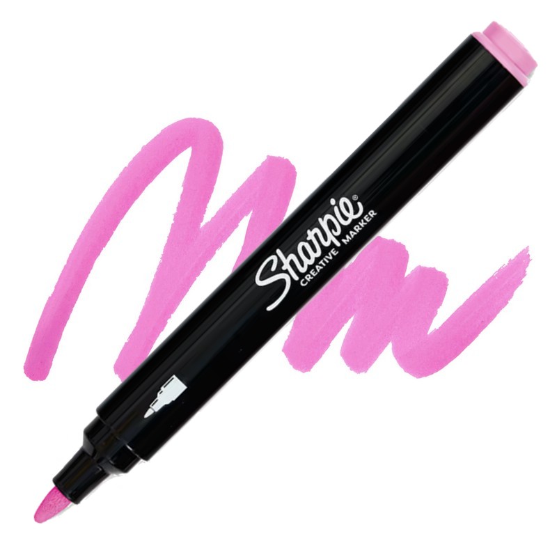 Akrylová fixa SHARPIE 2,5mm, růžová