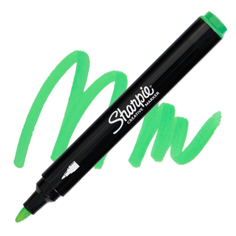 Akrylová fixa SHARPIE 2,5mm, světle zelená