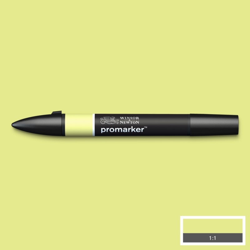 Lihová fixa WINSOR & NEWTON Promarker Fine & Chisel, LIME ZEST (G159)