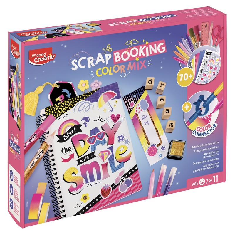 Kreativní sada MAPED CREATIV Scrapbooking, 62 ks