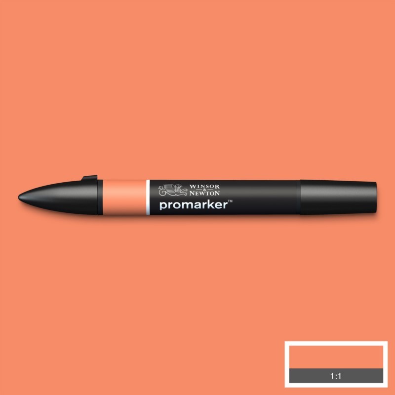 Lihová fixa WINSOR & NEWTON Promarker Fine & Chisel, PEACH (O148)