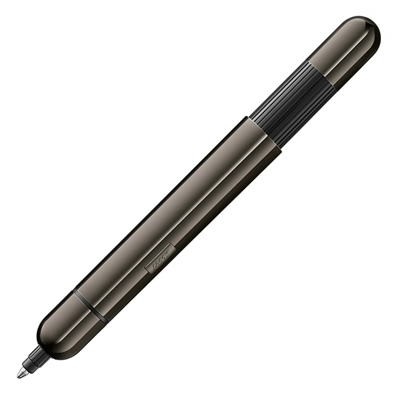 Kuličkové pero LAMY Pico LX Ruthenium + kožené pouzdro