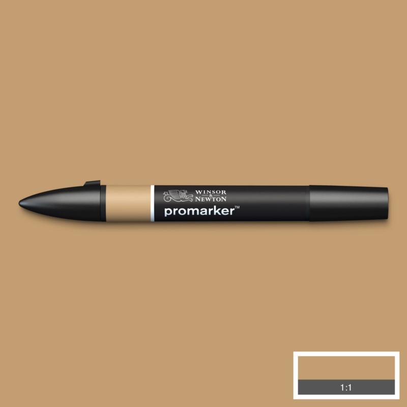 Lihová fixa WINSOR & NEWTON Promarker Fine & Chisel, CARAMEL (O727)