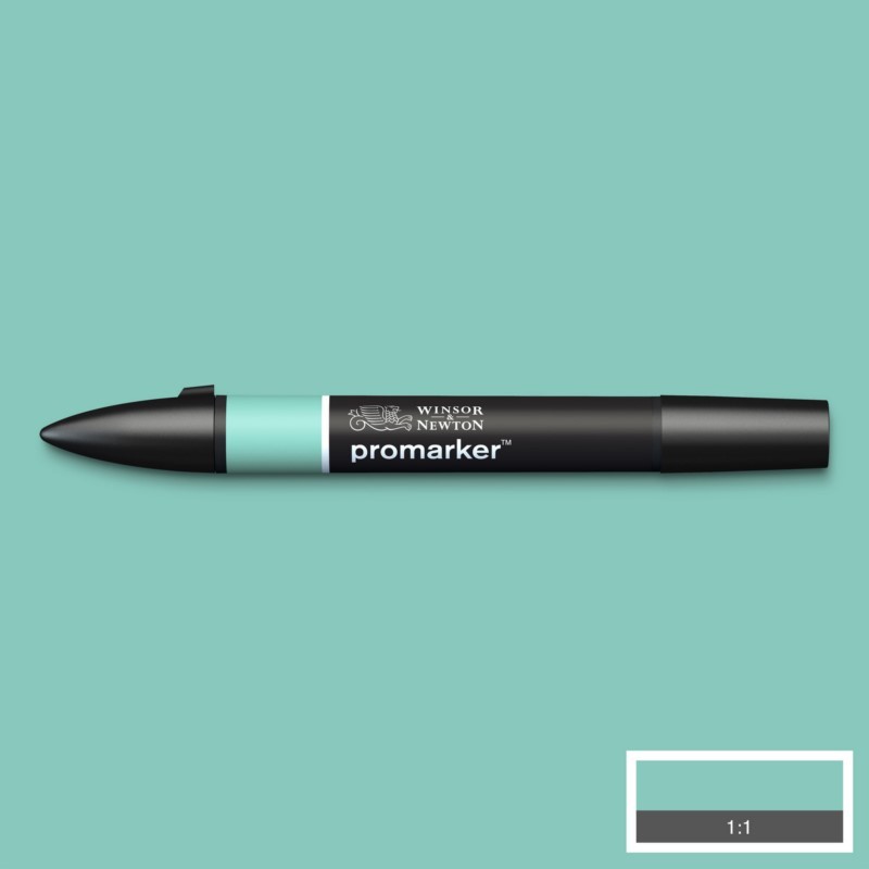Lihová fixa WINSOR & NEWTON Promarker Fine & Chisel, SOFT GREEN (G817)