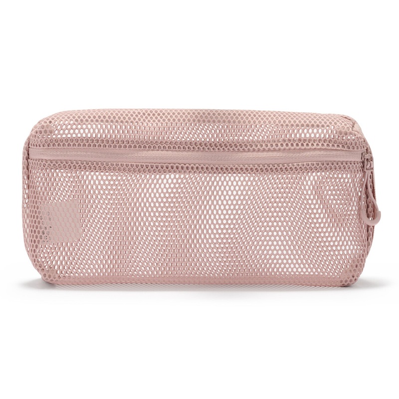 MUJI síťované pouzdro Modern růžové "L"