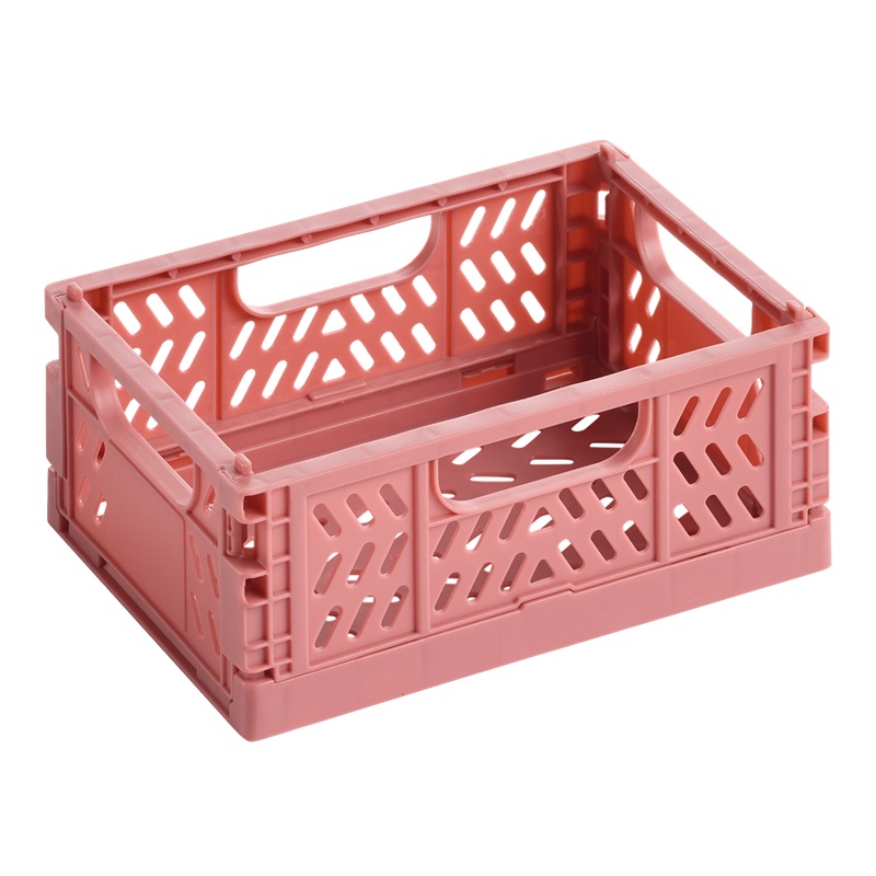 Skládací přepravka APLI Click, korálová