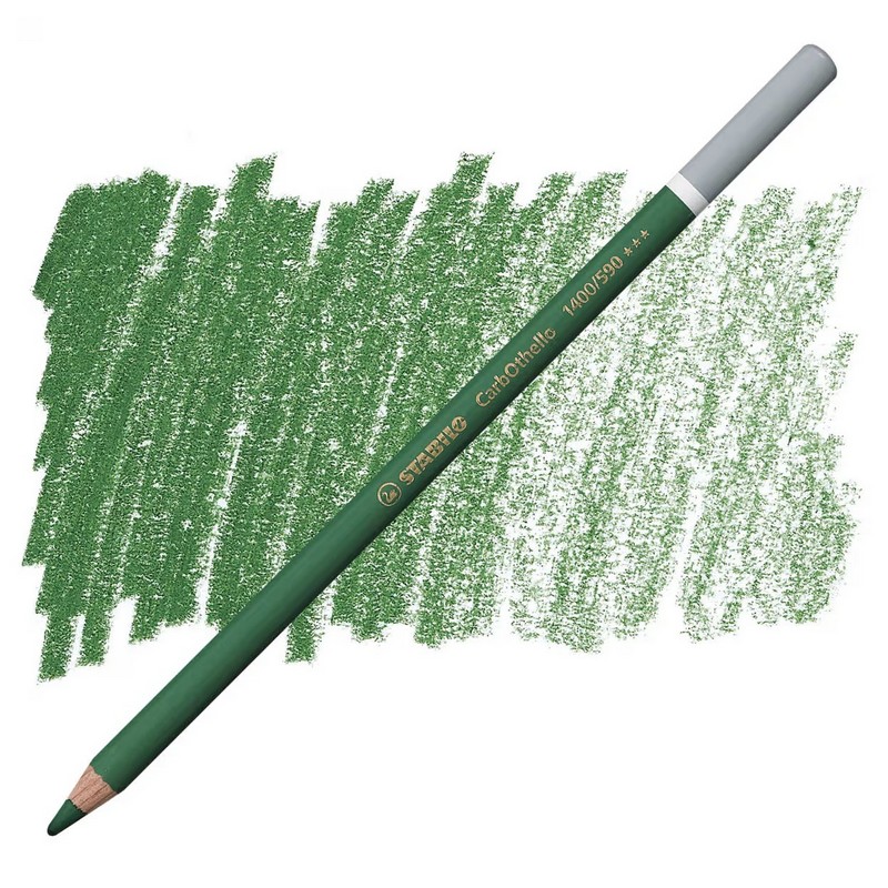 Pastel v tužce STABILO CarbOthello, Matt Viridian 590