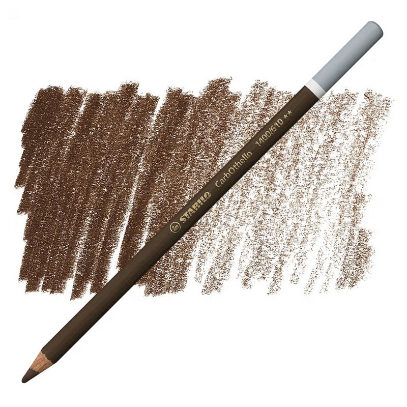 Pastel v tužce STABILO CarbOthello, Raw Umber 610