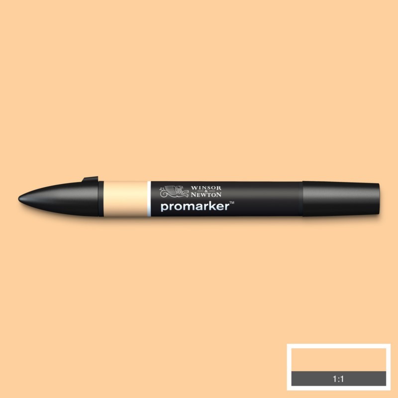 Lihová fixa WINSOR & NEWTON Promarker Fine & Chisel, SAFFRON (O739)