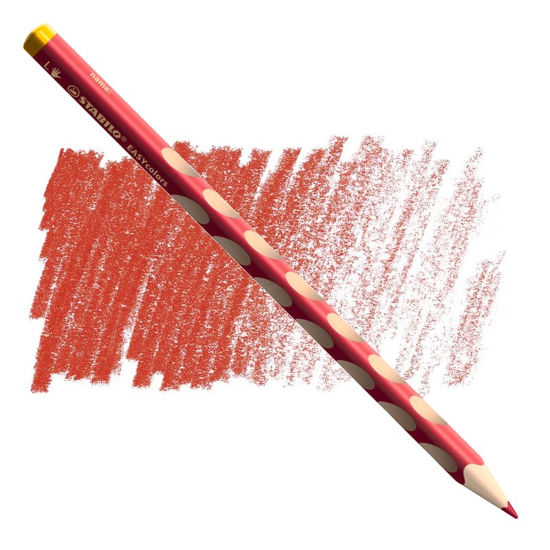 Pastelka STABILO EASYcolors pro leváky, karmínová červená tmavá