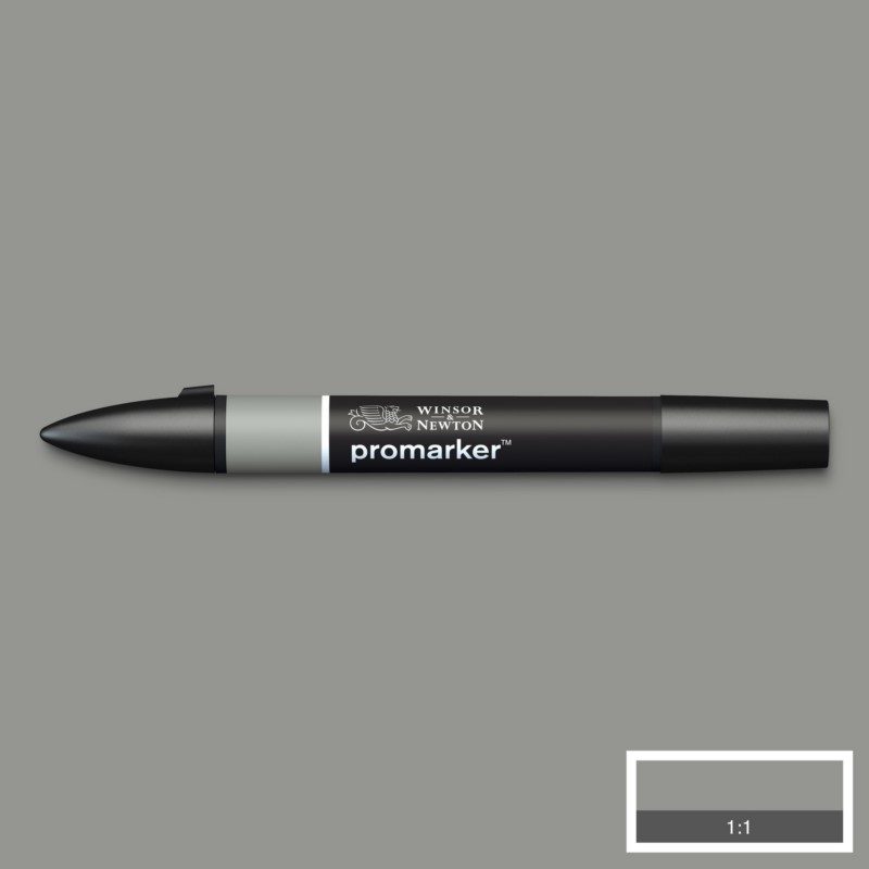 Lihová fixa WINSOR & NEWTON Promarker Fine & Chisel, ICE GREY 4 (IG4)