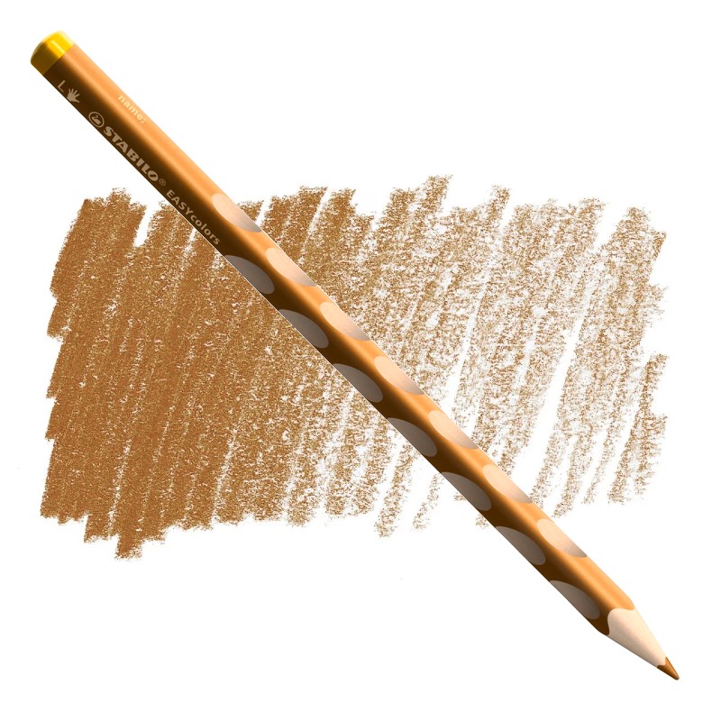 Pastelka STABILO EASYcolors pro leváky, tmavě okrová