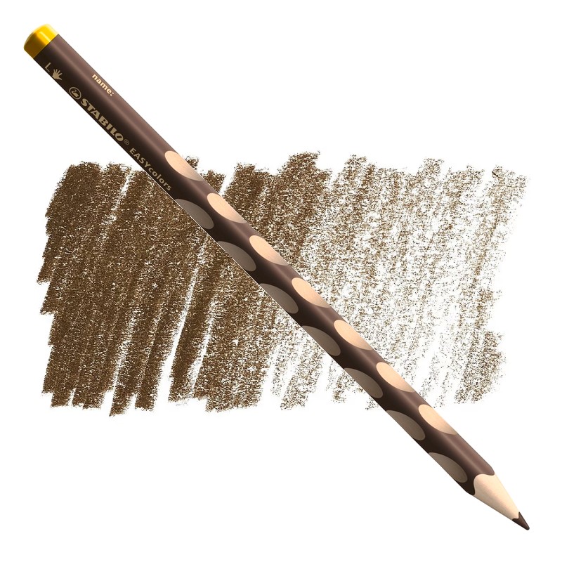 Pastelka STABILO EASYcolors pro leváky, tmavě hnědá