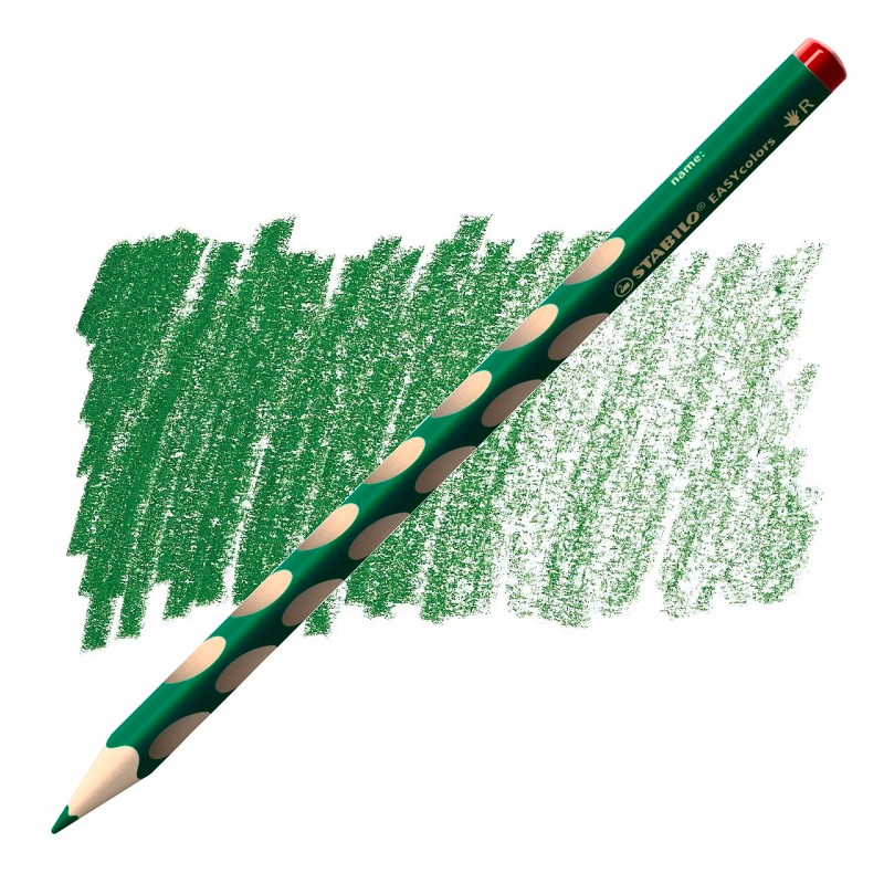 Pastelka STABILO EASYcolors pro praváky, střední zelená