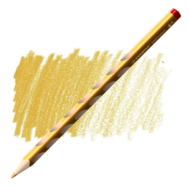 Pastelka STABILO EASYcolors pro praváky, zlatá