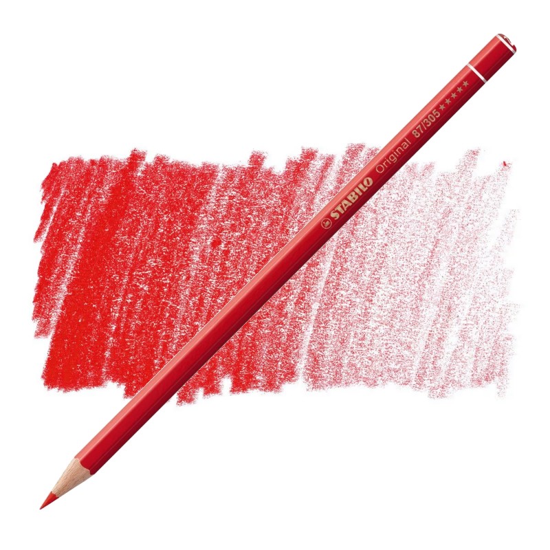 Umělecká pastelka STABILO Original, Vermillion Red 305