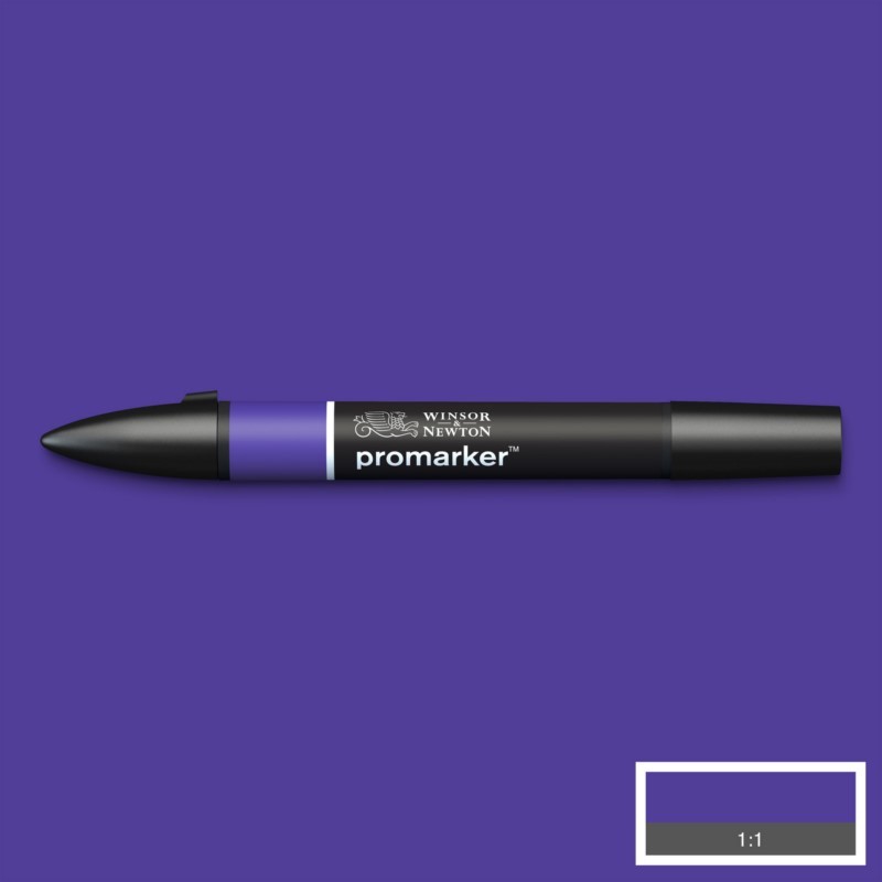 Lihová fixa WINSOR & NEWTON Promarker Fine & Chisel, PRUSSIAN (V464)