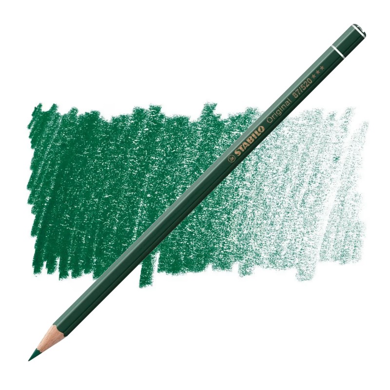 Umělecká pastelka STABILO Original, Viridian Matt Deep 520