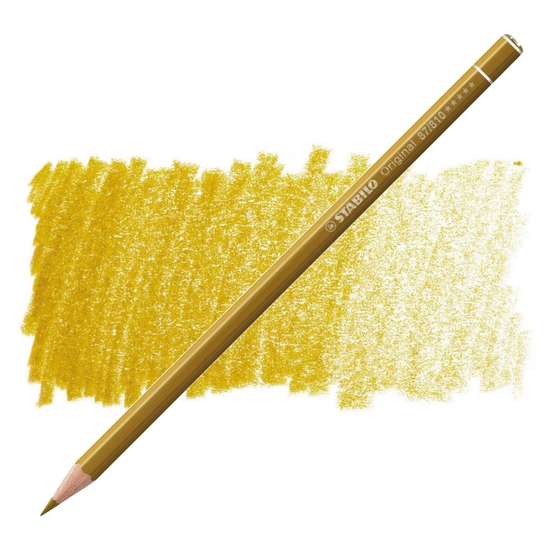 Umělecká pastelka STABILO Original, Gold 810