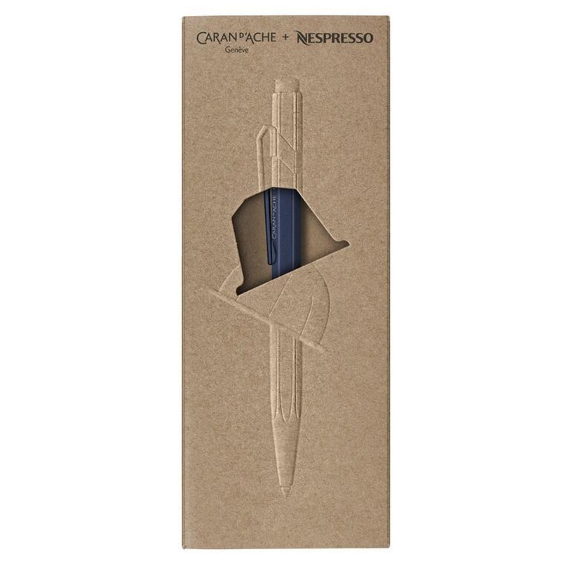 Kuličkové pero Nespresso CARAN D'ACHE modré