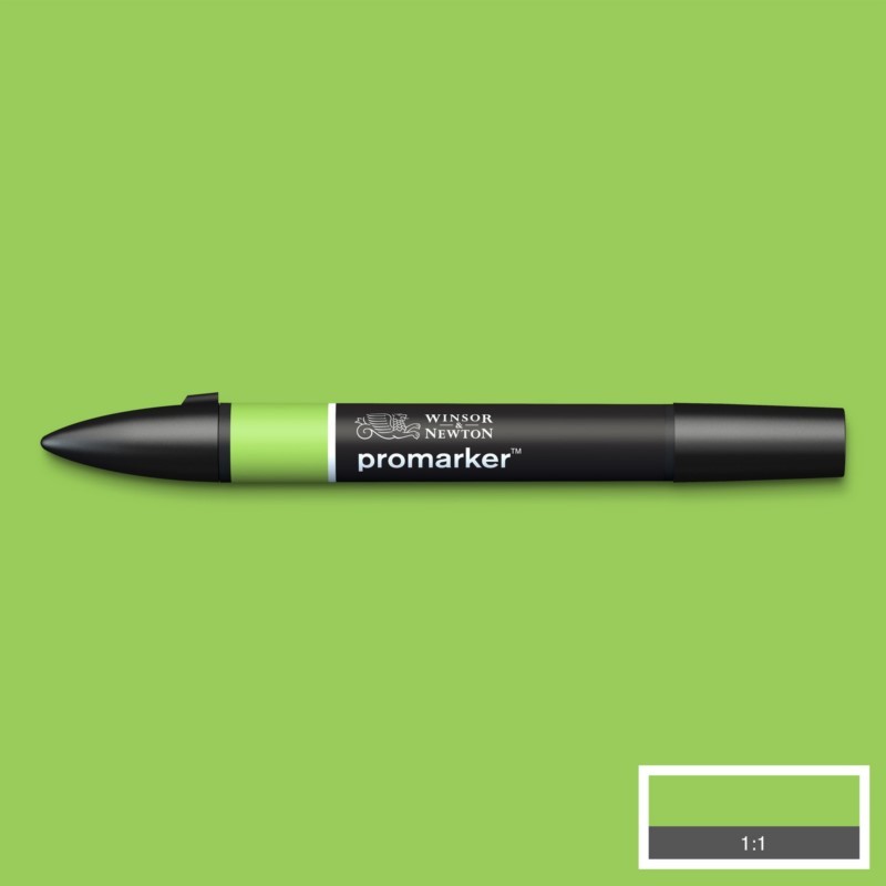 Lihová fixa WINSOR & NEWTON Promarker Fine & Chisel, LEAF GREEN (G258)