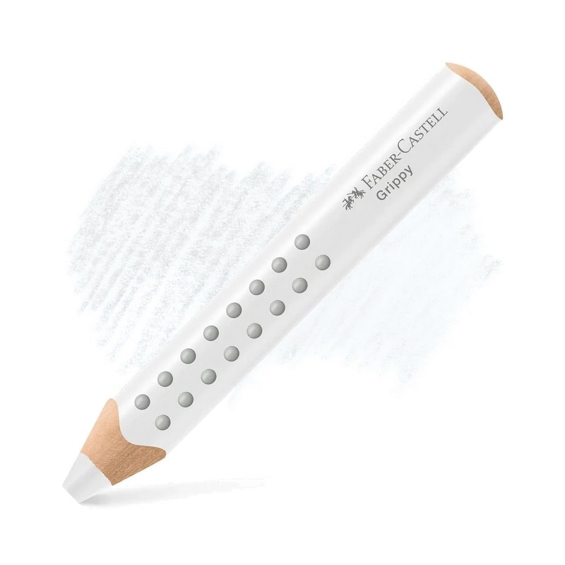 FABER-CASTELL multifunkční pastelka GRIPPY 3v1, bílá