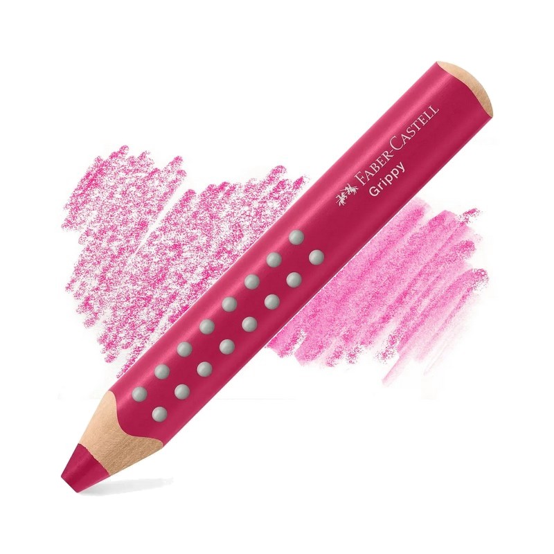 FABER-CASTELL multifunkční pastelka GRIPPY 3v1, tmavě růžová