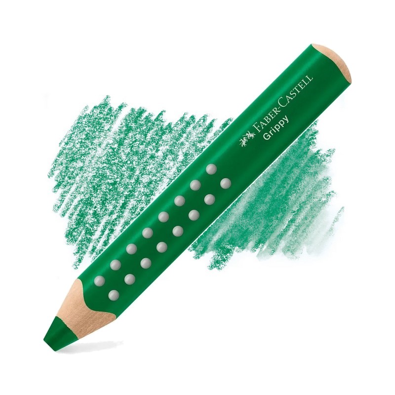 FABER-CASTELL multifunkční pastelka GRIPPY 3v1, tmavě zelená
