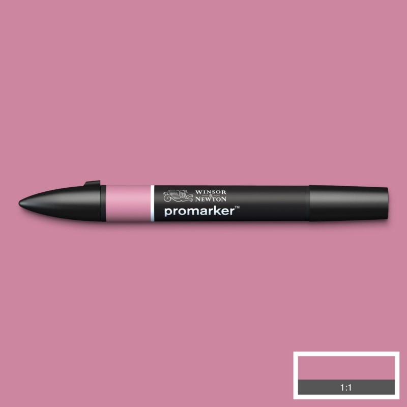 Lihová fixa WINSOR & NEWTON Promarker Fine & Chisel, DUSKY ROSE (R327)