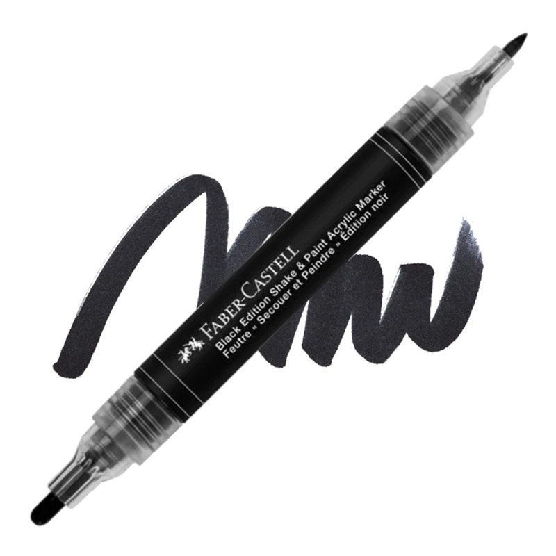 FABER-CASTELL akrylový Shake & Paint, černý