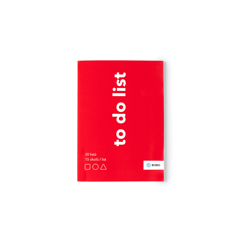 Úkolovník BOBO To Do List, malý