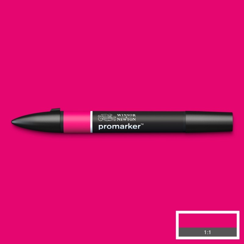 Lihová fixa WINSOR & NEWTON Promarker Fine & Chisel, MAGENTA (M865)