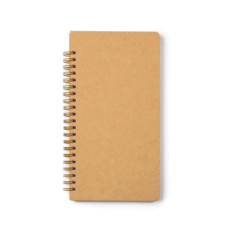 BOBO Zápisník "Leonardo" DL, 60 bílých linko-tečkovaných listů