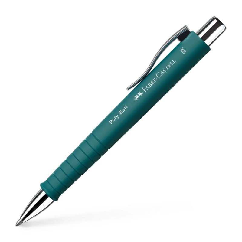 FABER-CASTELL kuličkové pero Poly Ball XB, Emerald Green