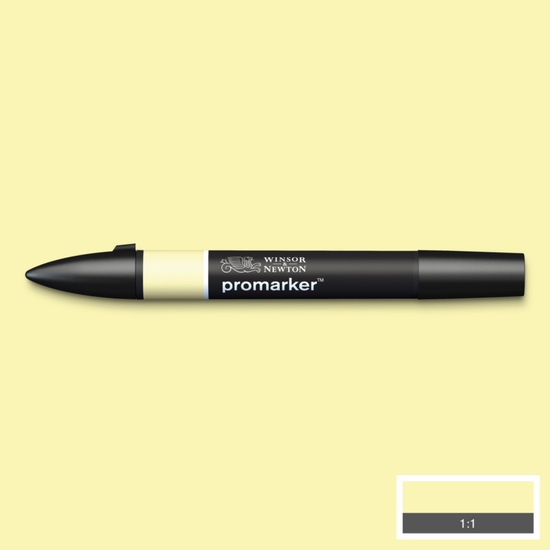 Lihová fixa WINSOR & NEWTON Promarker Fine & Chisel, SOFT LIME (Y828)