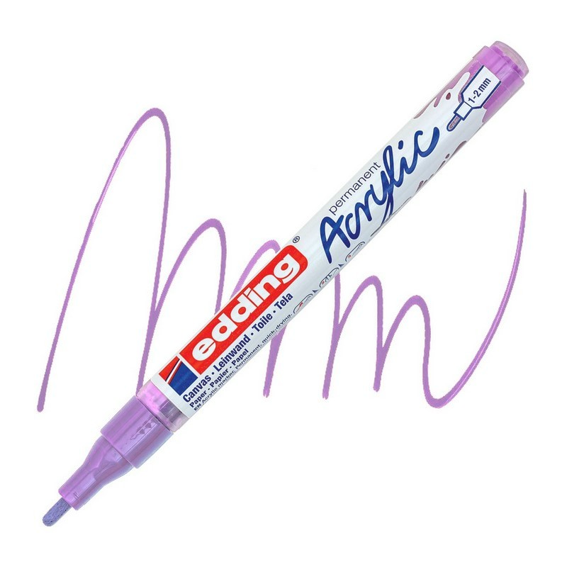 Akrylová fixa EDDING 5300 F, levandulová (931)