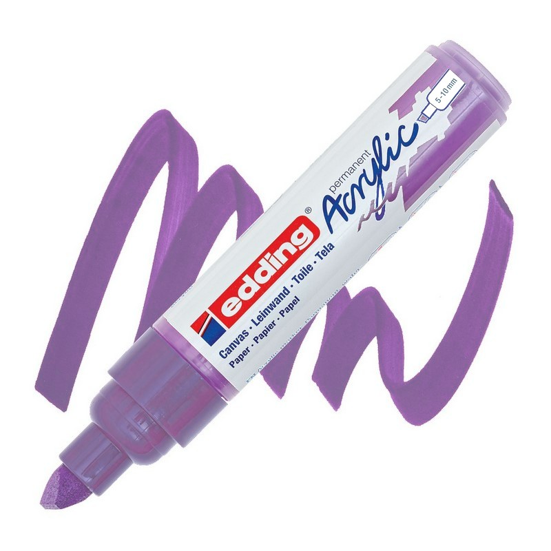 Akrylová fixa EDDING 5000 B, levandulová (931)