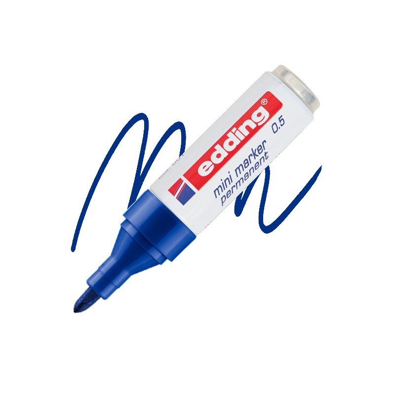 Permanentní popisovač EDDING Mini 0.5, modrý