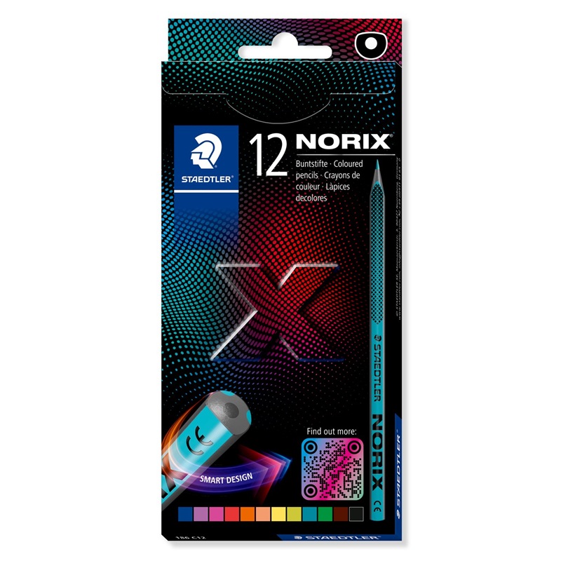 Pastelky STAEDTLER Norix, 12 ks