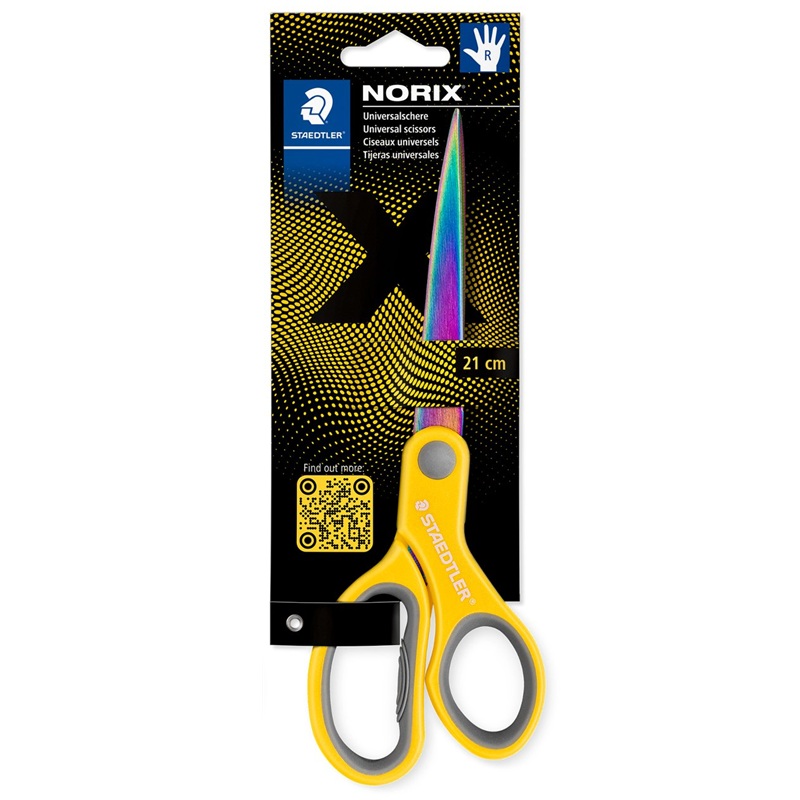 Nůžky STAEDTLER Norix žluté 21 cm