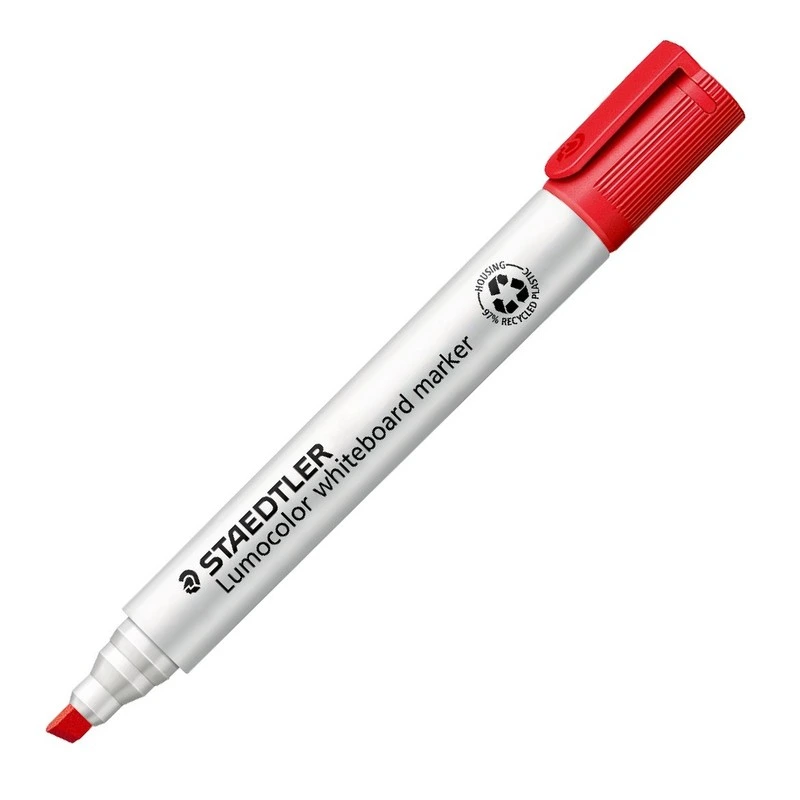 Fixa na bílé tabule STAEDTLER Lumocolor 2-5 mm, červená