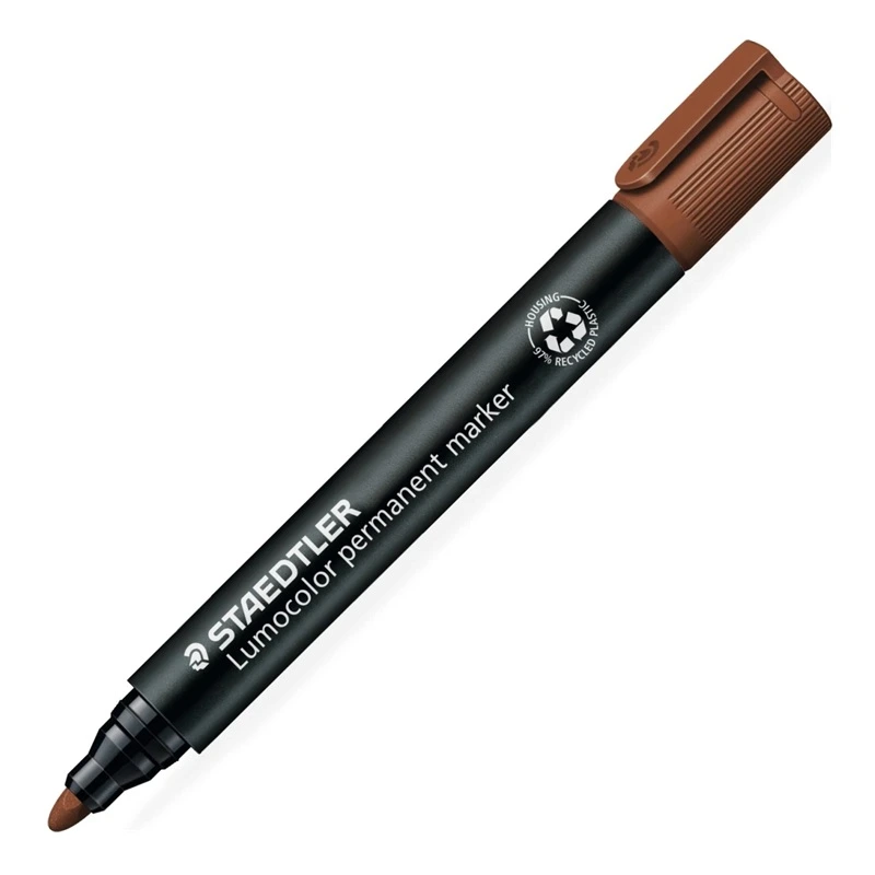 Fixa STAEDTLER permanentní Lumocolor 2 mm, hnědá