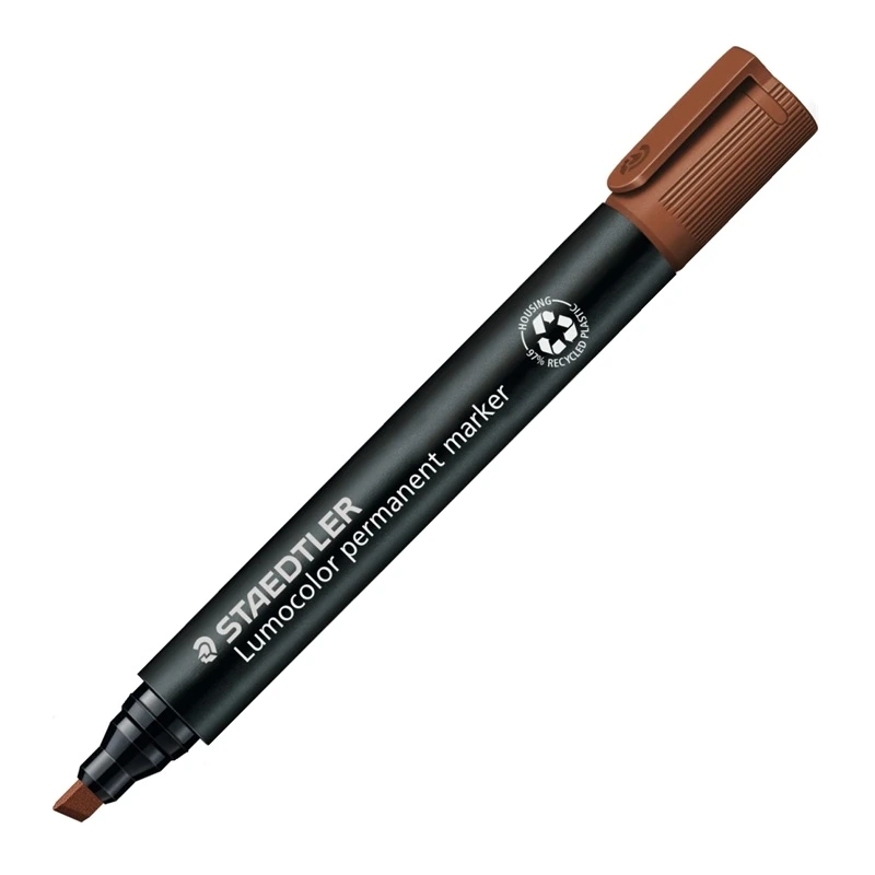 Fixa STAEDTLER permanentní Lumocolor 2-5 mm, hnědá