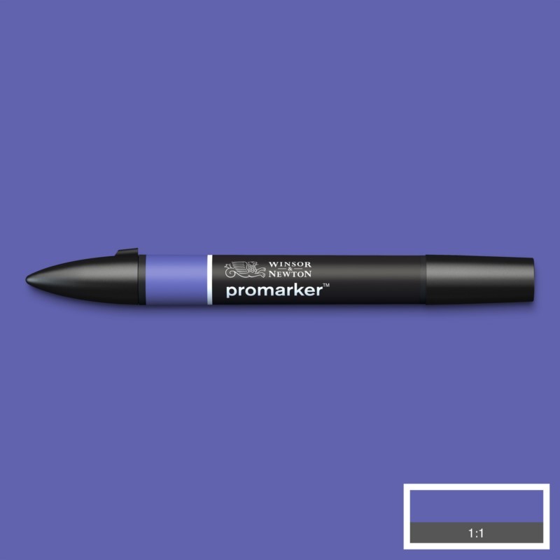 Lihová fixa WINSOR & NEWTON Promarker Fine & Chisel, VIOLET (V245)