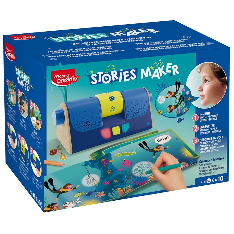 Kreativní sada MAPED CREATIV Stories Maker s rekordérem